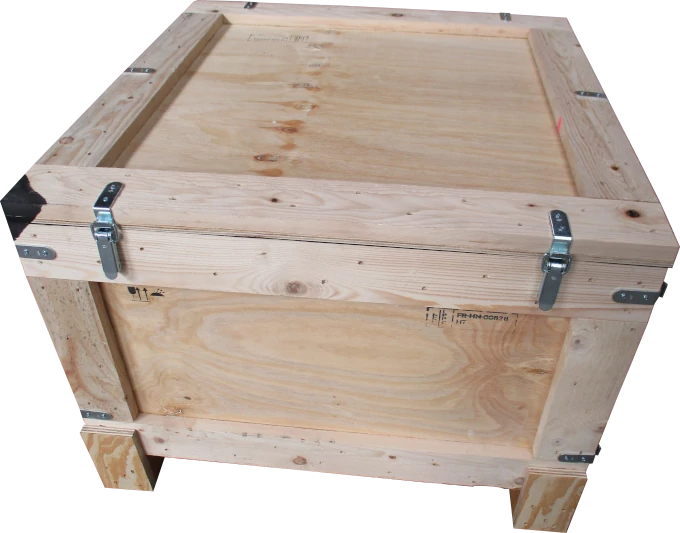 Caisse démontable montée
