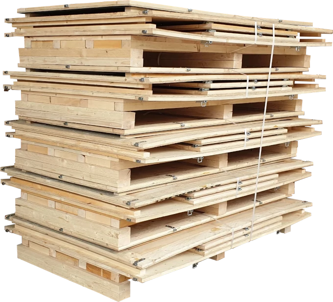 Caisse en panneaux montable / démontable